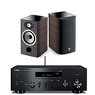 Focal-מערכת סטריאו מקצועית FOCAL +YAMAHA - לחץ להגדלה